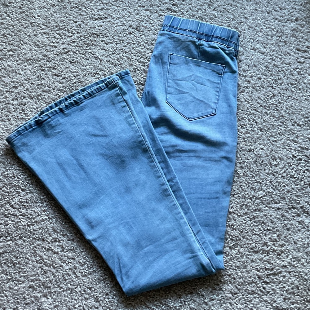 Women's Light Blue Flare Jeans, Juniors Size 9